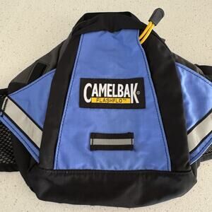 CamelBak Blue Gray FlashFlo Hydration Waist Pack Hiking Fanny Pack -No Bladder